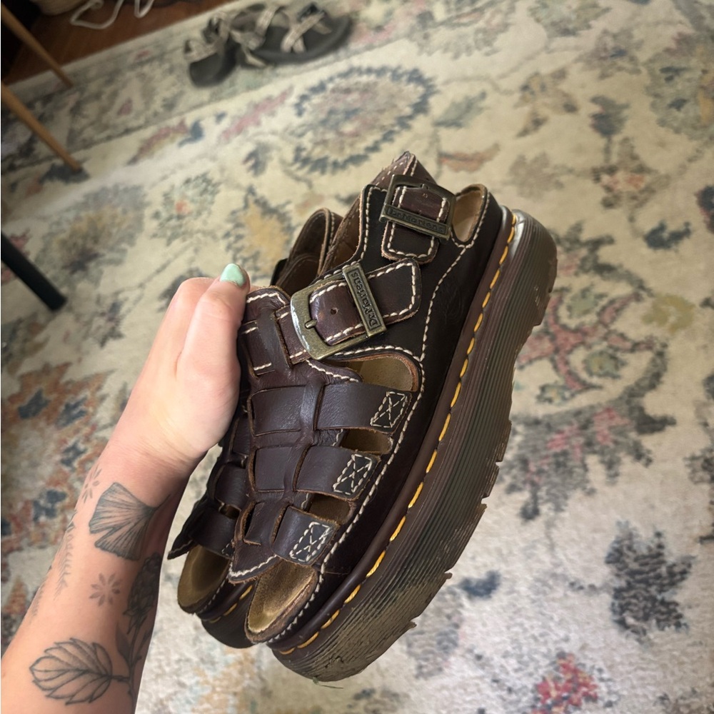 Dr. Marten Platform Sandals